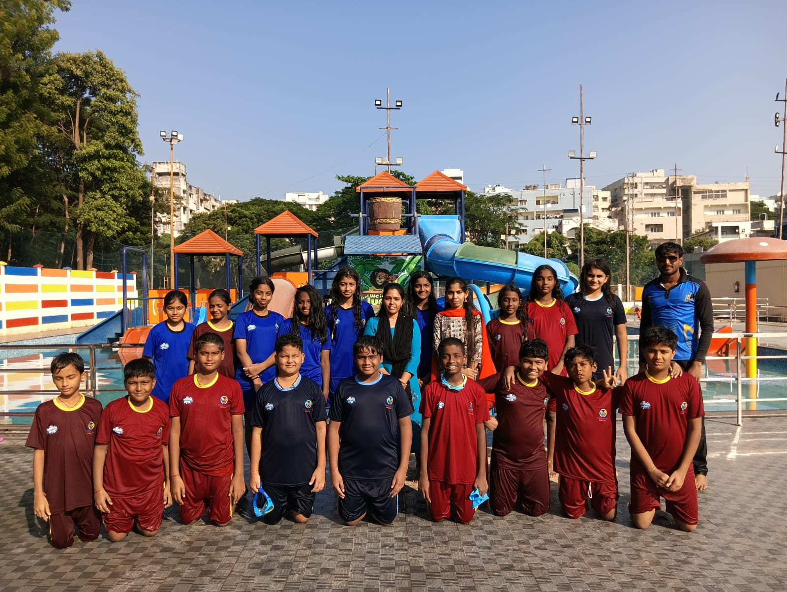 Picnic at Water World, Akkayapalem Classes 6th & 7th
