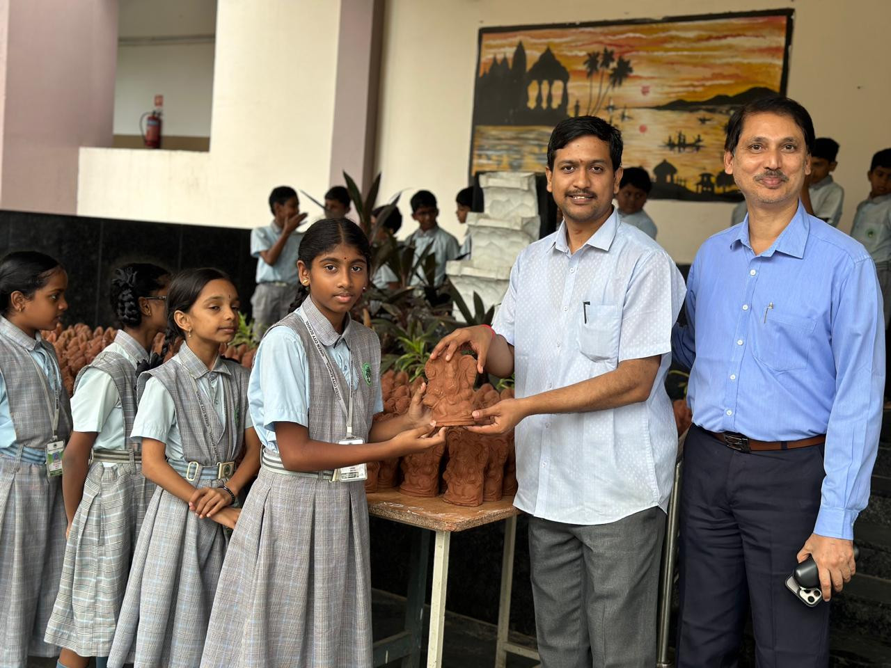 Clay Ganesha Distribution