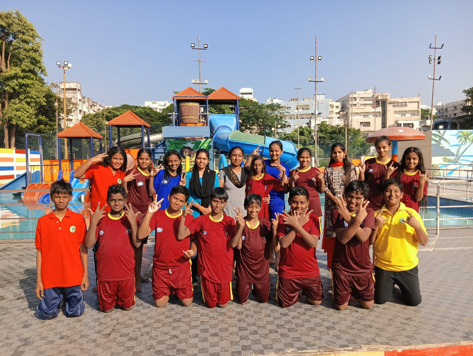 Picnic at Water World, Akkayapalem Classes 6th & 7th
