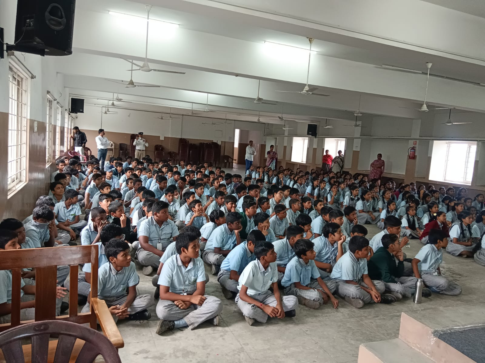 Circle Inspector Interaction with Students