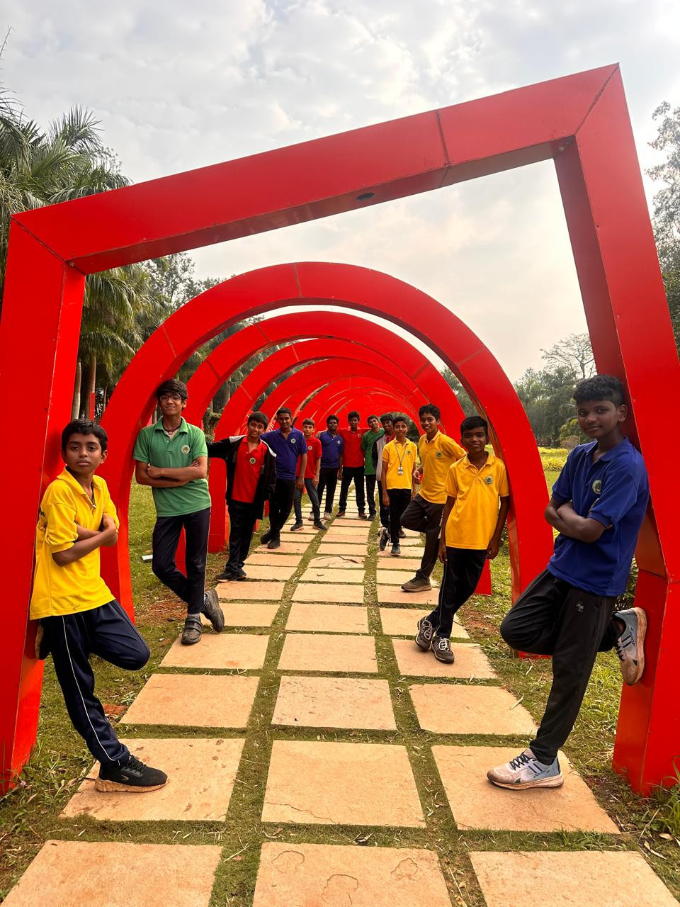 School Picnic to Araku Valley - Classes 8th and 9th