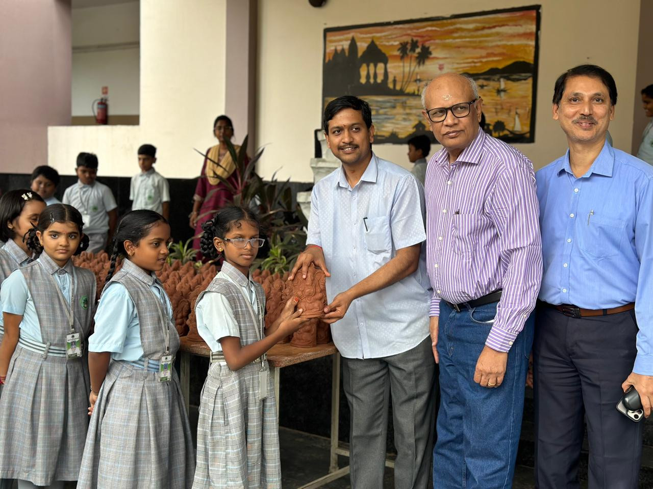 Clay Ganesha Distribution